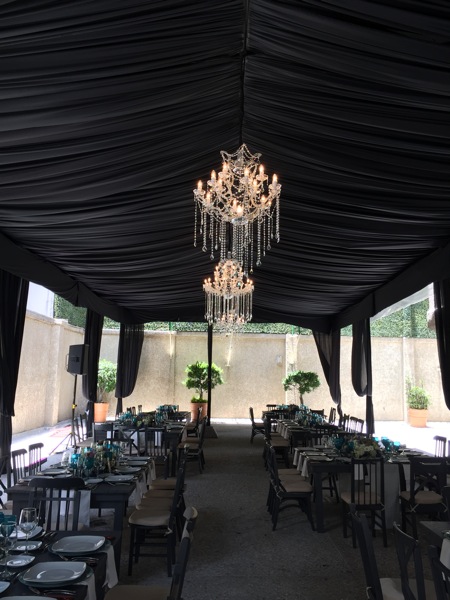 Renta de carpa de lujo para eventos