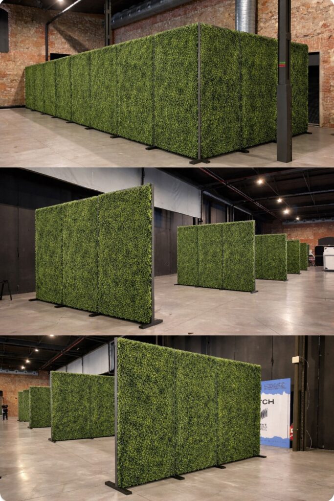 renta mamparas muros para eventos