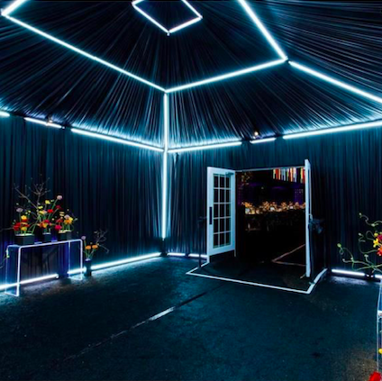 Renta de carpa de lujo para eventos