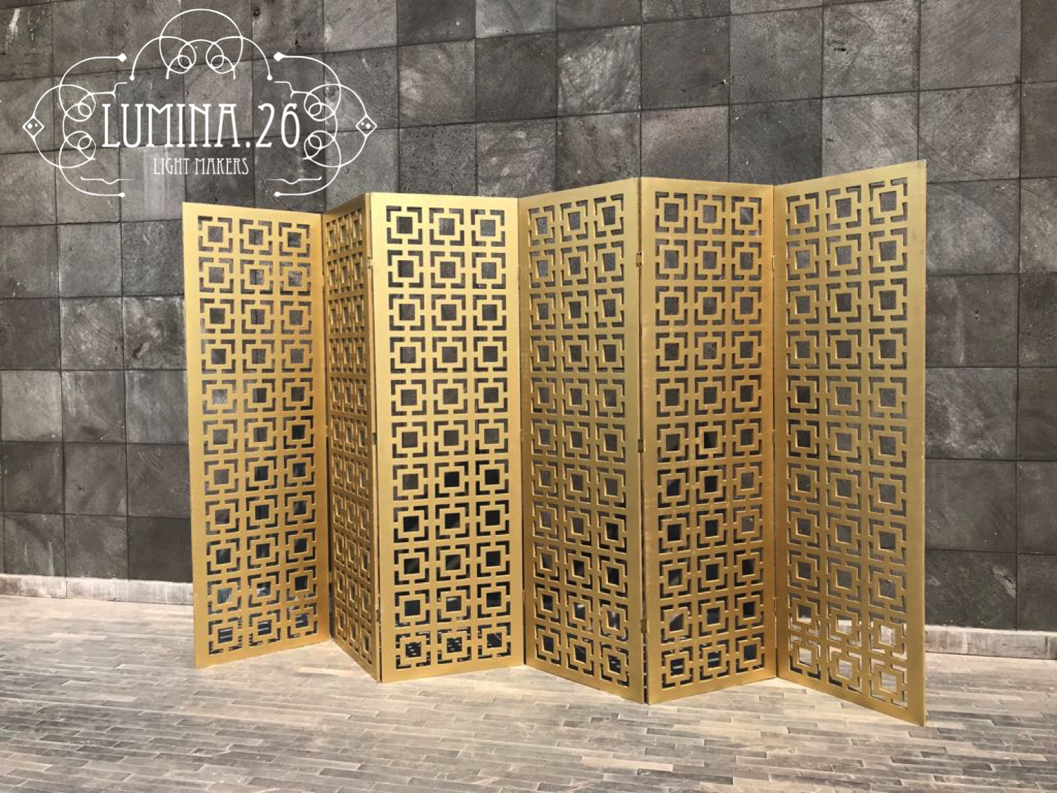 Muro panel para eventos