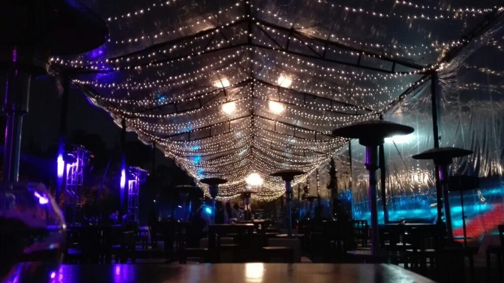 Renta de carpa de lujo para eventos