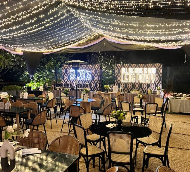Renta de carpa de lujo para eventos